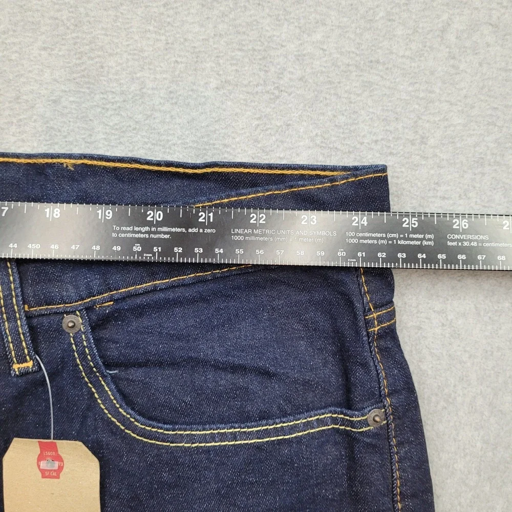 Levi's 550 Relaxed Fit Jeans Mens 50x29 Blue Big & Tall NWT 015500011